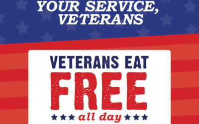 Military Eat Free at Jefferson’s for Veterans Day